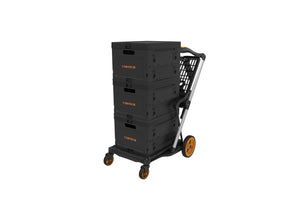 Transportwagen TwinFlex mit Box und Deckel