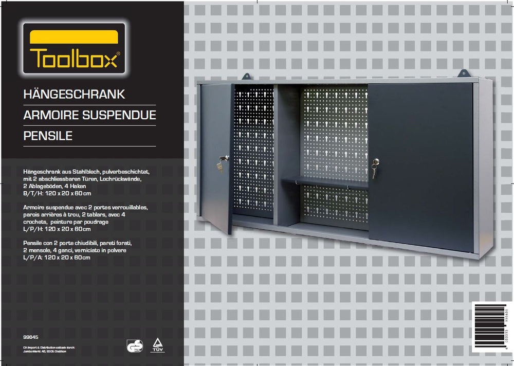 Hängeschrank 3-tlg. (P:30)