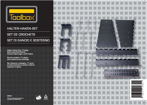 Halter-Haken-Set 17-tlg. (P:250)