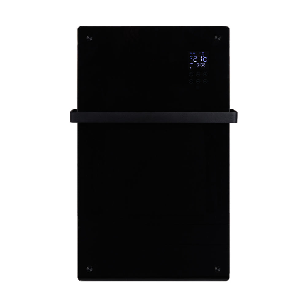 Badheizkörper Alutherm Sani Verre 1200 Wifi Schwarz