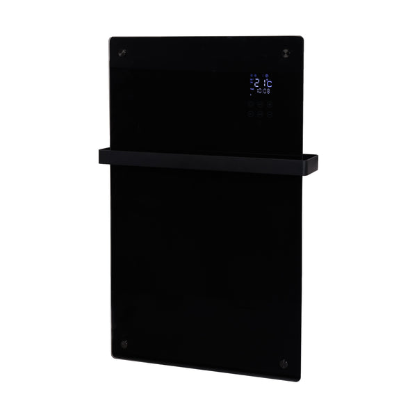Badheizkörper Alutherm Sani Verre 1200 Wifi Schwarz