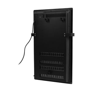 Badheizkörper Alutherm Sani Verre 1200 Wifi Schwarz