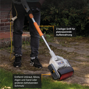 Multibürste 1020W, 26cm inkl. Spiralbürste elektrisch