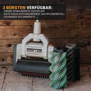 Multibürste 1020W, 26cm inkl. Spiralbürste elektrisch