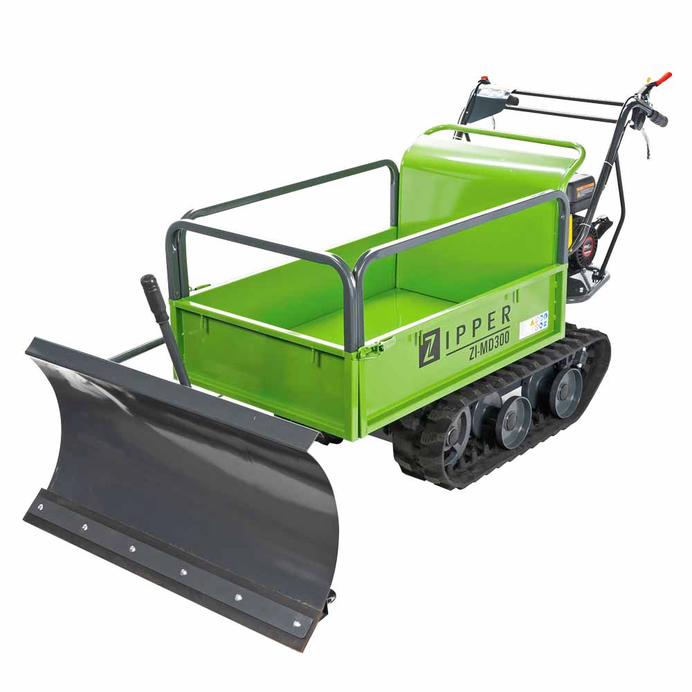 Miniraupendumper 300kg mit Schneeschild