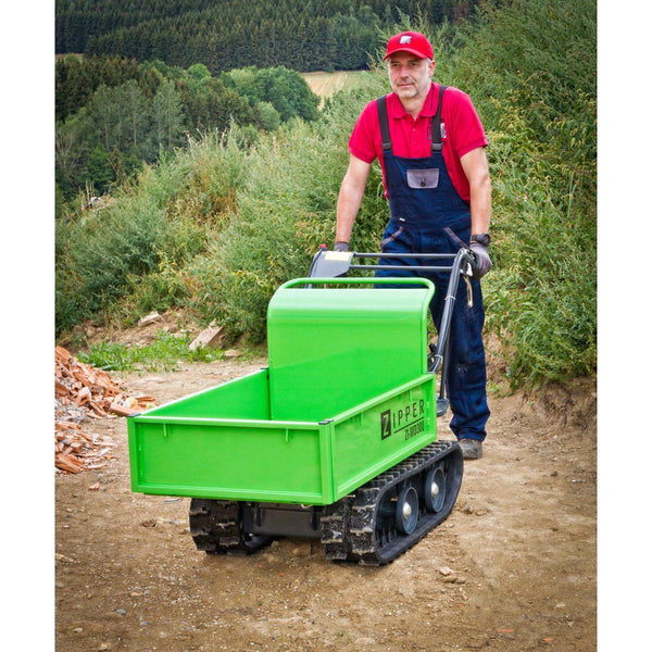 Miniraupendumper 300kg mit Schneeschild