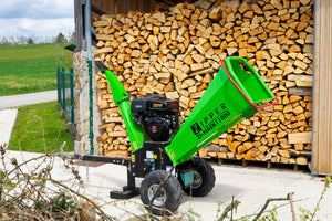Häcksler 9000W, bis 120cm Benzin
