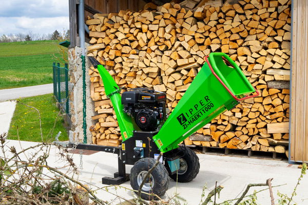 Häcksler 9000W, bis 120cm Benzin
