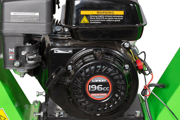 Häcksler 4100W, bis 100mm Benzin