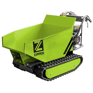 Miniraupendumper 500kg mit Schneeschild