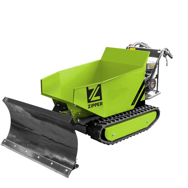 Miniraupendumper 500kg mit Schneeschild