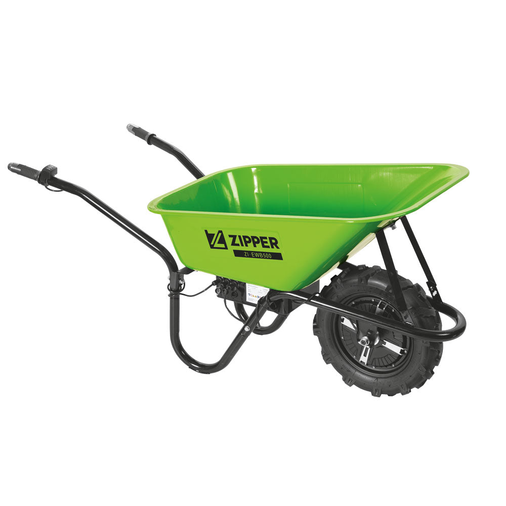 Schubkarre 75 Liter, 150kg mit Akku