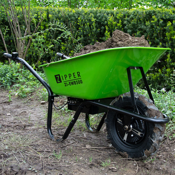 Schubkarre 75 Liter, 150kg mit Akku