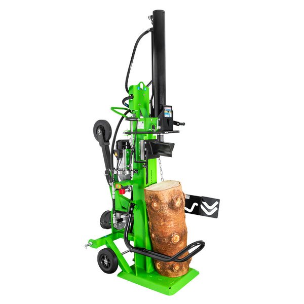 Holzspalter 22t, vertikal mit Elektromotor und Zapfwelle