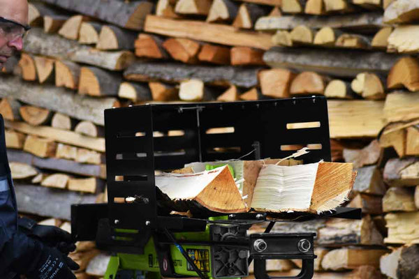 Holzspalter inkl. Untergestell 7t, horizontal