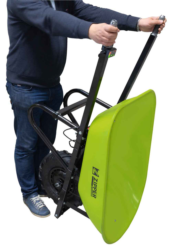 Elektrische Schubkarre 100Liter, 260 Kg 24 V / 12 Ah