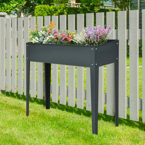 Hochbeet Kräuterbeet Pflanzkasten 100 x 30 x 80 cm