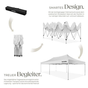 Aluminium Faltpavillon Viola