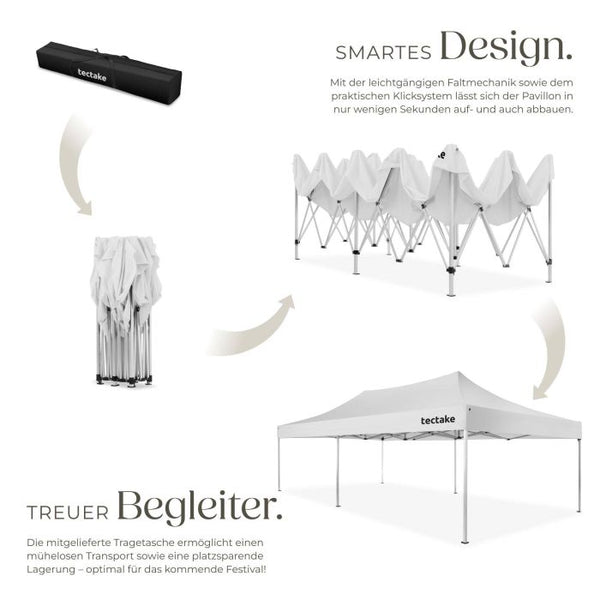 Aluminium Faltpavillon Viola