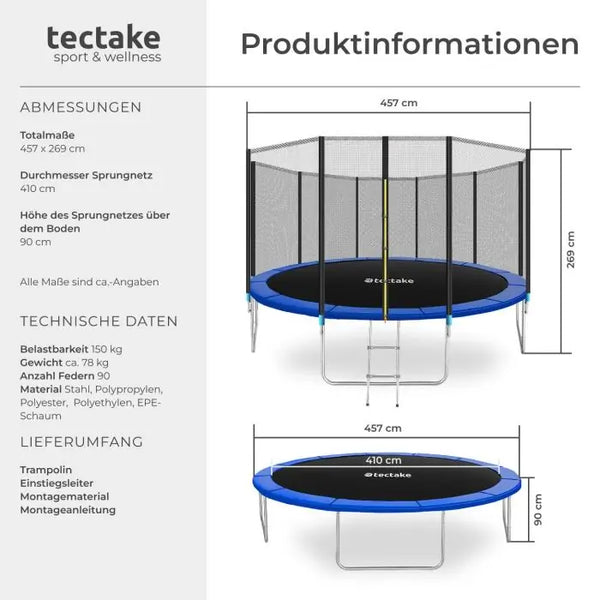 Trampolin Garfunky