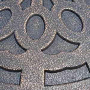 Schirmständer Sonnenschirmfuss rund 38/48mm Bronze