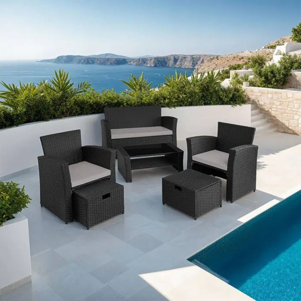 Rattan Sitzgruppe Modena