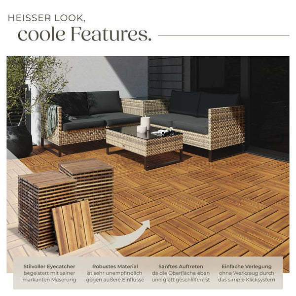 Terrassenfliesen Tabula 40 Stk.