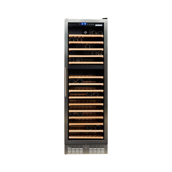 Kibernetik WKH168F01 wine climate cabinet chrome steel