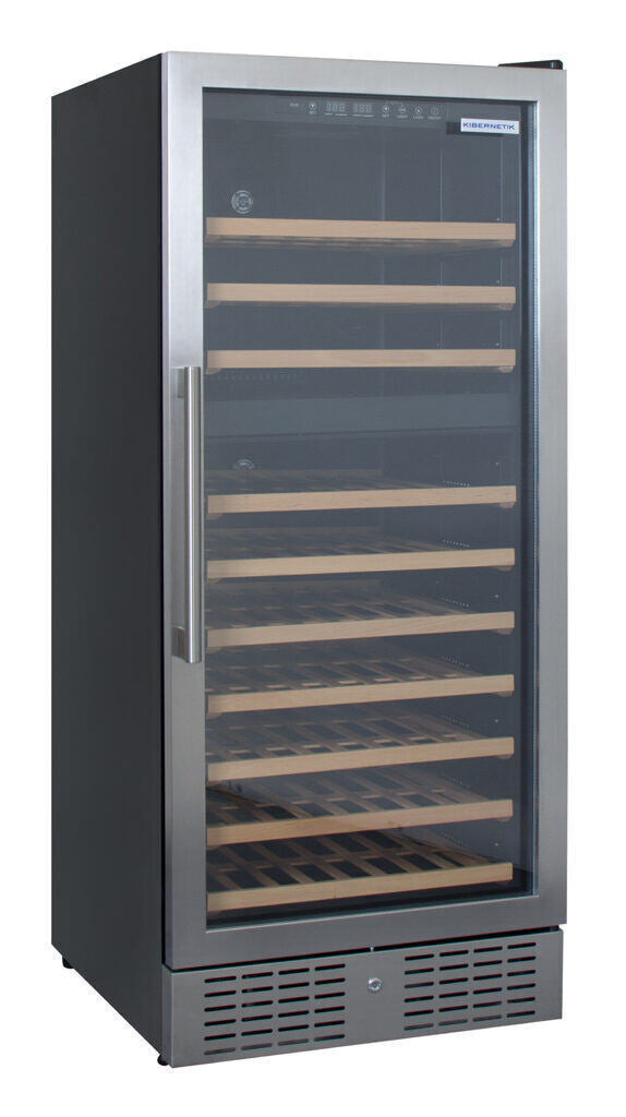 Kibernetik WKH120F01 wine climate cabinet chrome steel