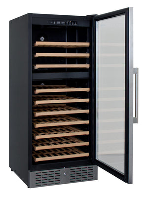 Kibernetik WKH120F01 wine climate cabinet chrome steel