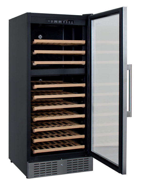 Kibernetik WKH120F01 wine climate cabinet chrome steel