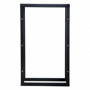 Kaminholzregal Kaminholzständer 100kg Stahl Schwarz