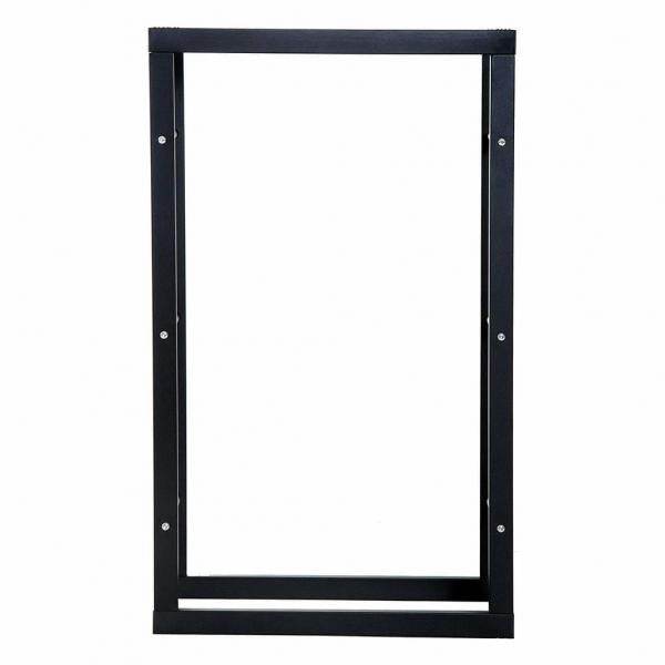 Kaminholzregal Kaminholzständer 100kg Stahl Schwarz