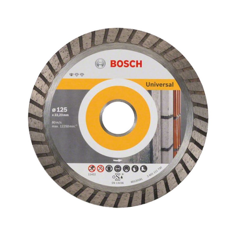 Disco diamantato universale Bosch da 125 mm