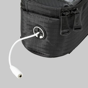 Fahrradtasche mit Rahmen-Befestigung für Smartphones schwarz 18 x 8,5 x 8,5 cm