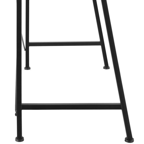 Schreibtisch Exeter 85,5x46,5x140cm Industrial dunkelbraun
