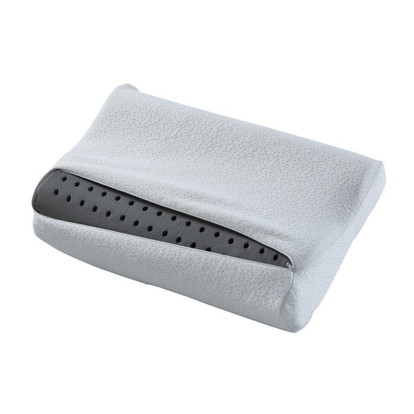 Dorbena Nackenstützkissen 30x50cm Thermoelastischer Schaum mit Bambus