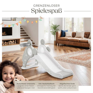Kinderrutsche Joy grau