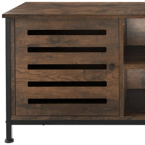 TV-Board Galway Industrial Holz dunkel, rustikal