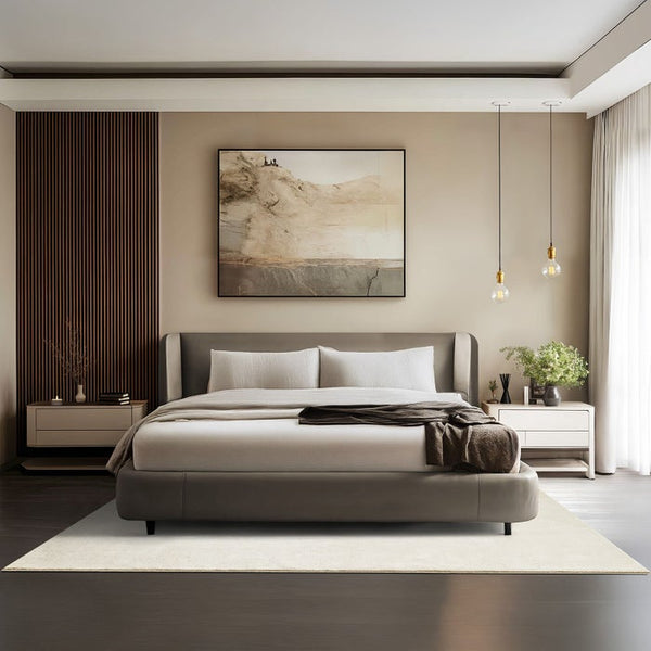 Tapis à poils courts Soft Zone crème 160 x 230 cm 