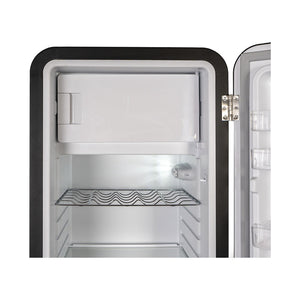 Kibernetik KSG260 Retro Kühlschrank schwarz