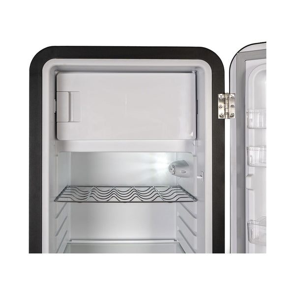 Kibernetik KSG260 Retro Kühlschrank schwarz