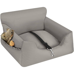 Hundeautositz Milow grau