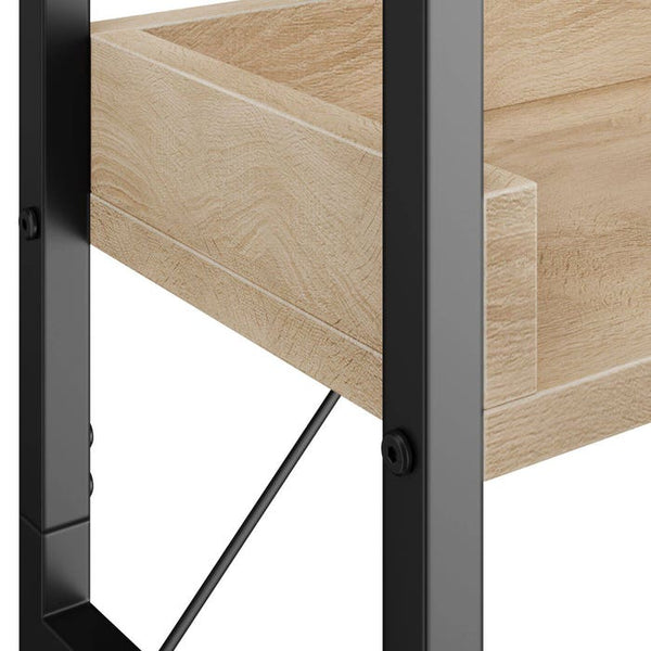 Badezimmerregal Seattle Industrial Holz hell, Eiche Sonoma 67 x 25 x 165,5 cm