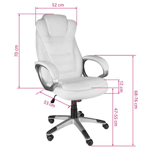 Zulu office chair - white