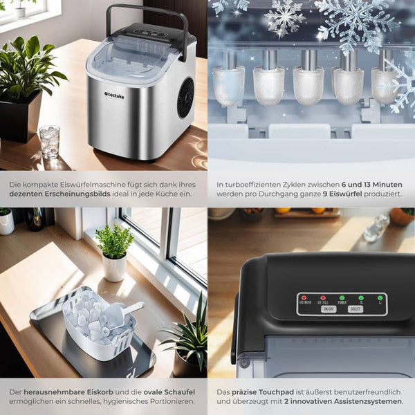 Eiswürfelmaschine Arctic silber