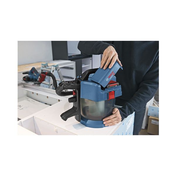 Bosch cordless vacuum cleaner GAS 18V-10 L + PC 18V 4.0 Ah + GAL 0.615.A50.07V