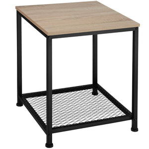 Beistelltisch Derby Industrial Holz hell, Eiche Sonoma