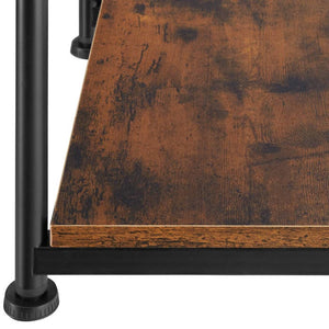Beistelltisch Yonkers 38,5x30x51,5cm Industrial dunkelbraun