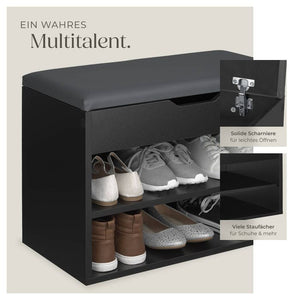 Schuhbank Jasmina schwarz